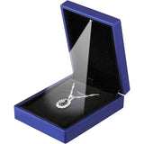 LED Light Pendant Box Necklace Display Case for Jewelry