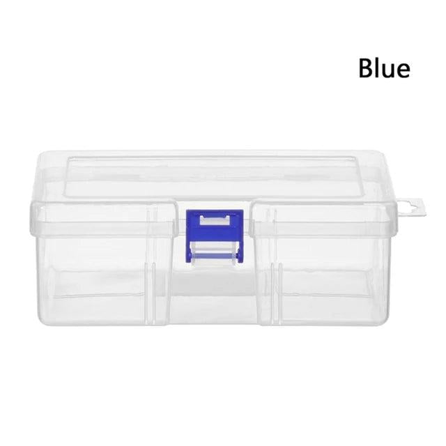 Transparent Storage Box Jewelry Display Practical Toolbox Plastic Container Box