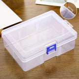 Transparent Storage Box Jewelry Display Practical Toolbox Plastic Container Box