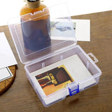 Transparent Storage Box Jewelry Display Practical Toolbox Plastic Container Box