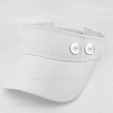 18mm Baseball Snap Button Tennis Cap DIY Hat for Girls