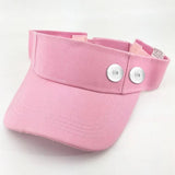 18mm Baseball Snap Button Tennis Cap DIY Hat for Girls