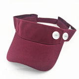 18mm Baseball Snap Button Tennis Cap DIY Hat for Girls