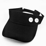 18mm Baseball Snap Button Tennis Cap DIY Hat for Girls