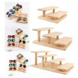 Wood Display Stand Counter Riser Organizer
