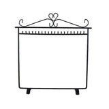 Vintage Heart Jewelry Hanger Necklace Earring Metal Rack Display Stand Holder