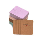 50Pcs Earring Holder Display Cards Jewelry Organizer Packaging DIY Decorate