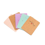 50Pcs Earring Holder Display Cards Jewelry Organizer Packaging DIY Decorate