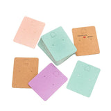 50Pcs Earring Holder Display Cards Jewelry Organizer Packaging DIY Decorate