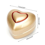 Heart-shaped LED Light Wedding Ring Box