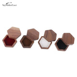 Wooden Jewelry Box Large Capacity Storage Earring Ring Ladies Gift Case