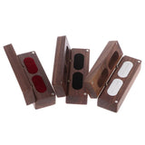 Wooden Jewelry Box Large Capacity Storage Earring Ring Ladies Gift Case