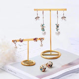 Metal Earring Storage Rack DIY Jewelry Organizer