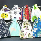 10 Burlap Gift Bags 10x14cm Linen Cotton Pouch Drawstring Wedding