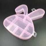 Cartoon Rabbit Plastic Storage Box for Small Objects