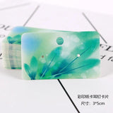 100PCS Paper Jewelry Display Earring Cards Hang Label Tag DIY Accessories