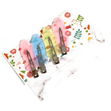 20PCs Geometric Hair Accessories Display Cards Multicolor Jewelry Organizer