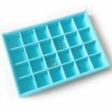 Stackable Velvet Jewelry Display Trays for Accessories