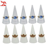 5Pcs Acrylic Ring Holder Fingertip Display Stand