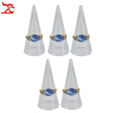 5Pcs Acrylic Ring Holder Fingertip Display Stand