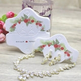 50Pcs Multi-Style Paper Hairpin Card Vintage Jewelry Display Cards
