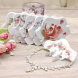 50Pcs Multi-Style Paper Hairpin Card Vintage Jewelry Display Cards