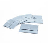 Velvet Jewelry Bags with Snap Fasteners Clasps Gift Pouches