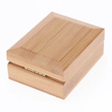 Vintage Wooden Pendant Storage Box, Jewelry Organizer