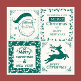 100pcs Christmas Sticker Small Business Decoration Sealed Holiday Packaging