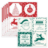100pcs Christmas Sticker Small Business Decoration Sealed Holiday Packaging