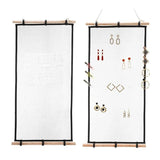 Wall Mounted Jewelry Organizer Earring Necklace Bracelet Holder