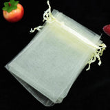 50pcs Organza Jewelry Bags Pouch 5x7/7x9 cm Drawstring Bag Jewelry Packaging