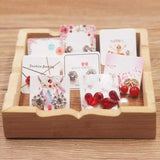 100pcs Marbling Jewelry Card Necklace Display Packaging Cards