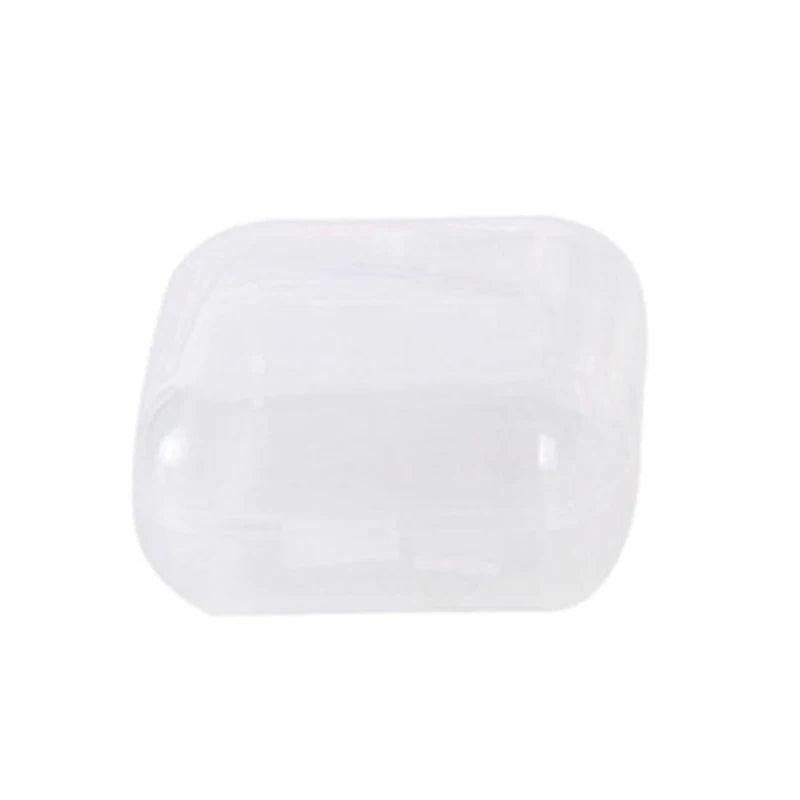 10PCS Mini Storage Box Square Plastic Earrings Jewelry Organizer