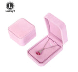 Flannel Pendant Jewelry Box Necklace Organizer