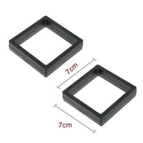 2pcs Coin Display Frame Holder Box Case With Stand
