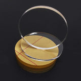 Acrylic Round Block Display Stand Holder Organizer