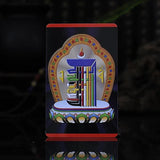 Tibetan Buddhism Zodiac Buddha Amulet Little Thangka PVC Buddha Card