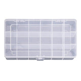 Transparent Plastic Nail Box Multi-spec Nail Accessories Sub-package Storage Box