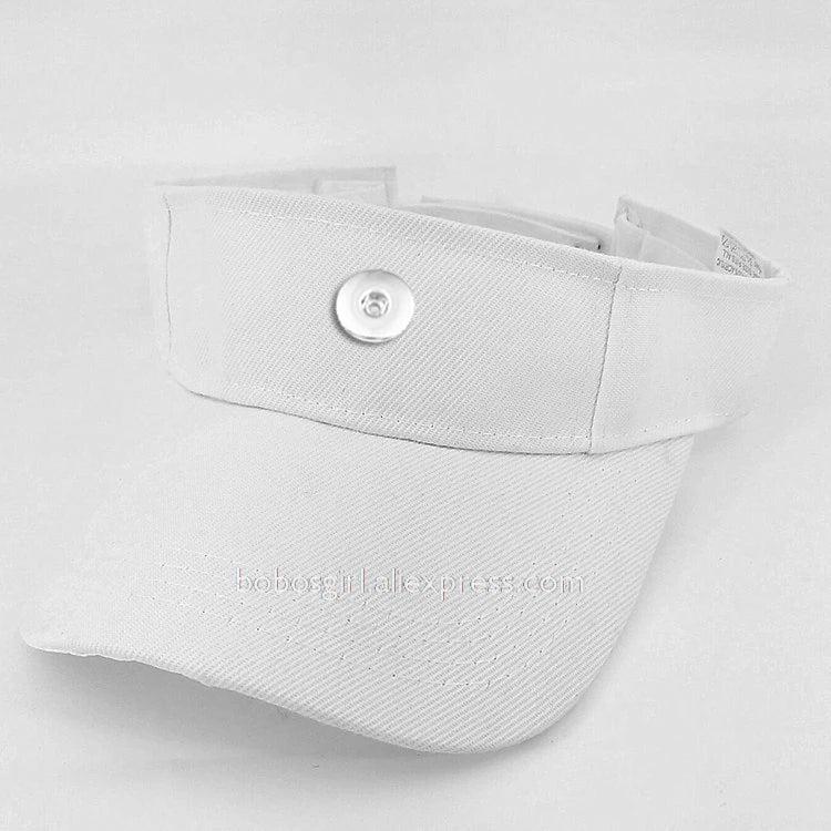 Baseball Snap Button Tennis Caps DIY Jewelry Hats TW2019