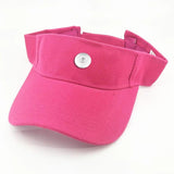 Baseball Snap Button Tennis Caps DIY Jewelry Hats TW2019