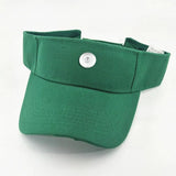 Baseball Snap Button Tennis Caps DIY Jewelry Hats TW2019
