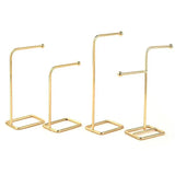 Metal Jewelry Organizer Display Shelf Earring Storage Rack