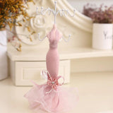 Pink Lace Lady Figure Mannequin Stand Display Showcase Rack