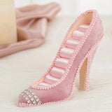 Pink High-heel Jewelry Holder Stand Rack Display