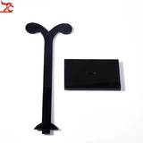 3pcs Earring Display Shelf Acrylic Earrings Stand Jewelry Showcase Props