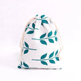 4pcs Big Cotton Drawstring Gift Bags 15x20cm for Cosmetics, Jewelry & Goodies