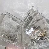 288 Grids Anti-rust Jewelry Storage Bag Organizer