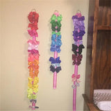 Girls Hair Bow Holder Organizer Ribbon Hair Accessories Bow Storage