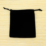 10Pcs/Lot Small Velvet Bags Pink Jewelry Pouch Gift Packaging 20 Colors